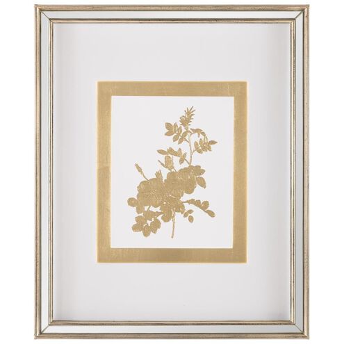 Botanicals VIII Golden Wall Decor, Giclees