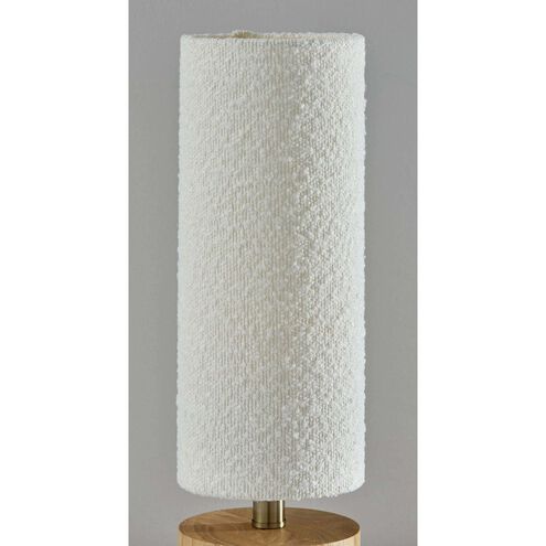 Brayden 18.5 inch 40.00 watt Natural Wood Table Lantern Portable Light