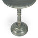 Dani Round 27 X 16 inch Artifacts Accent Table, Pedestal