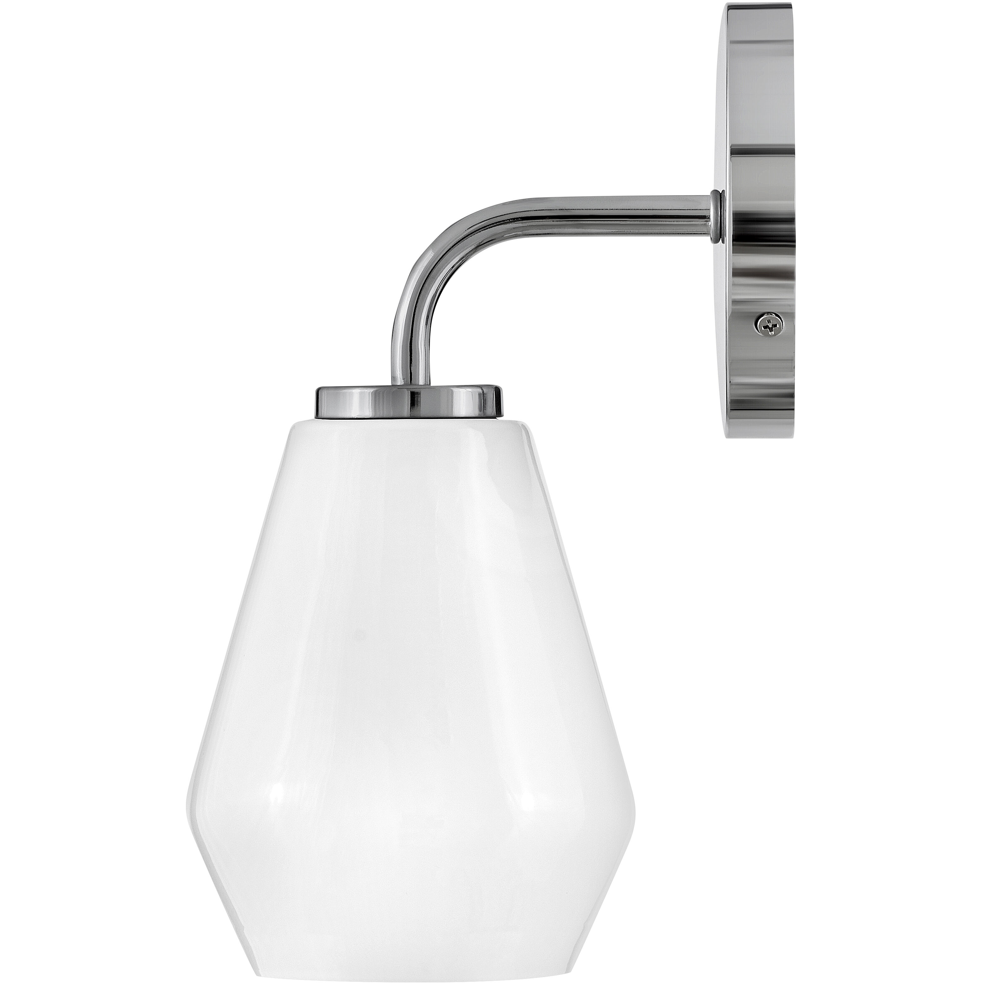 Gio LED 7.25 inch Chrome Bath Light Wall Light