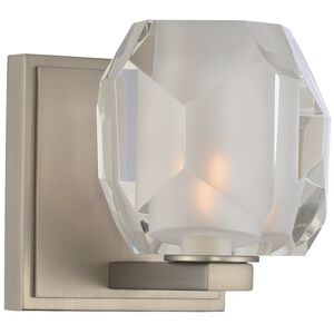 Regent LED 5 inch Satin Nickel Vanity Light Wall Light