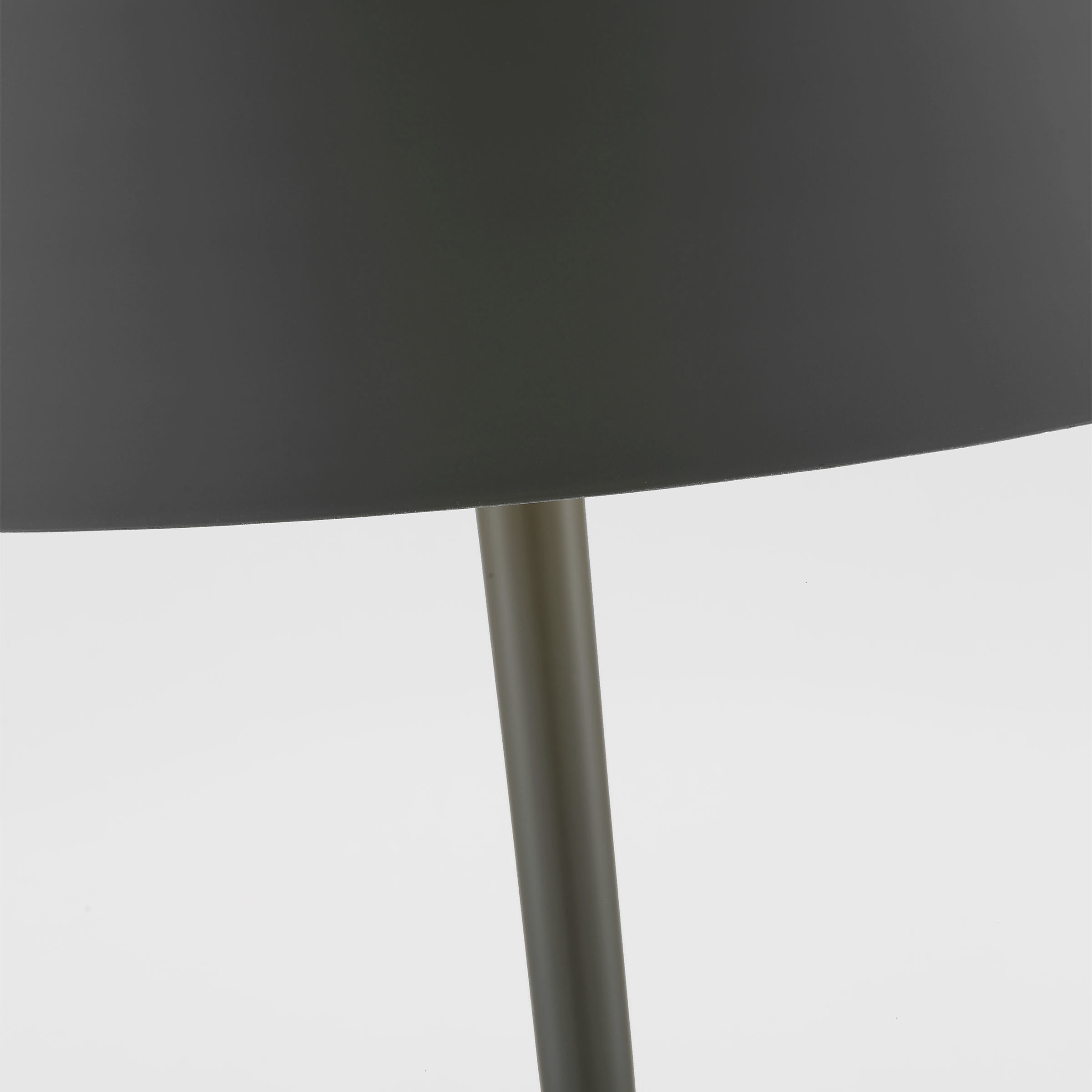 Kelly by Kelly Wearstler Contra 24.63 inch 60 watt Matte Charcoal Black Table Lamp Portable Light