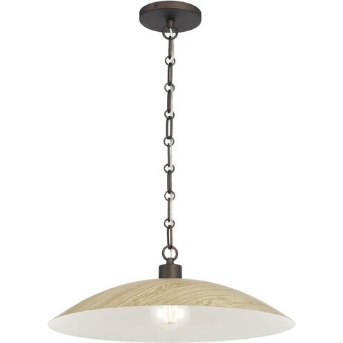 Derby 1 Light 18.5 inch Dark Bronze Pendant Ceiling Light