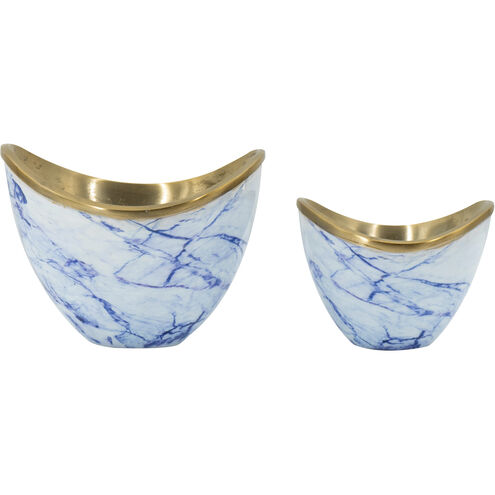 Oval 6.3 X 4.7 inch Bowl in Blue