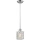 Watercube 1 Light 5 inch Polished Chrome Mini Pendant Ceiling Light