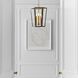 AH by Alexa Hampton Curt 3 Light 16 inch Midnight Black Lantern Chandelier Ceiling Light