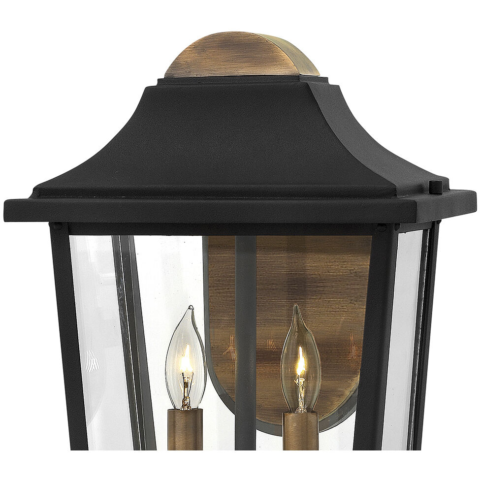 Burton Outdoor Wall Mount Lantern, Medium