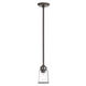 Lawrenceville 1 Light 5 inch Bronze Mini Pendant Ceiling Light