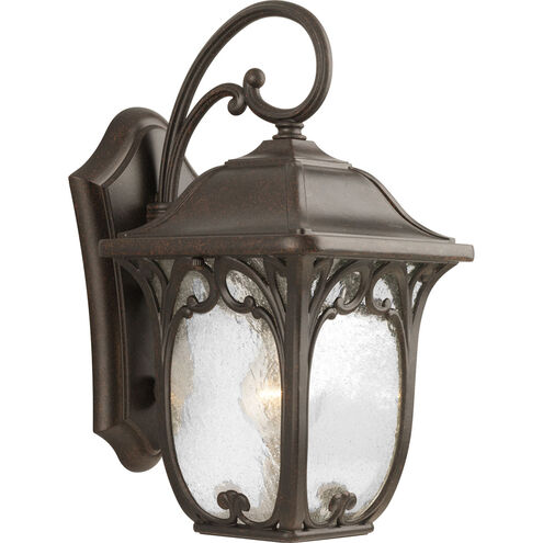 Enchant 1 Light 15 inch Espresso Outdoor Wall Lantern