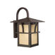 Medford Lakes 1 Light 17 inch Statuary Bronze Outdoor Wall Lantern, Large