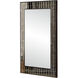 Mosaico 43.25 X 33.25 inch Ebony and Antique Mirror Mirror