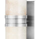 Brenham 1 Light 14.5 inch Nickel Wall Sconce Wall Light