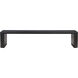 Post Black Dining Bench, Large