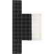 Fentress LED 24 inch Midnight Black Vanity Light Wall Light