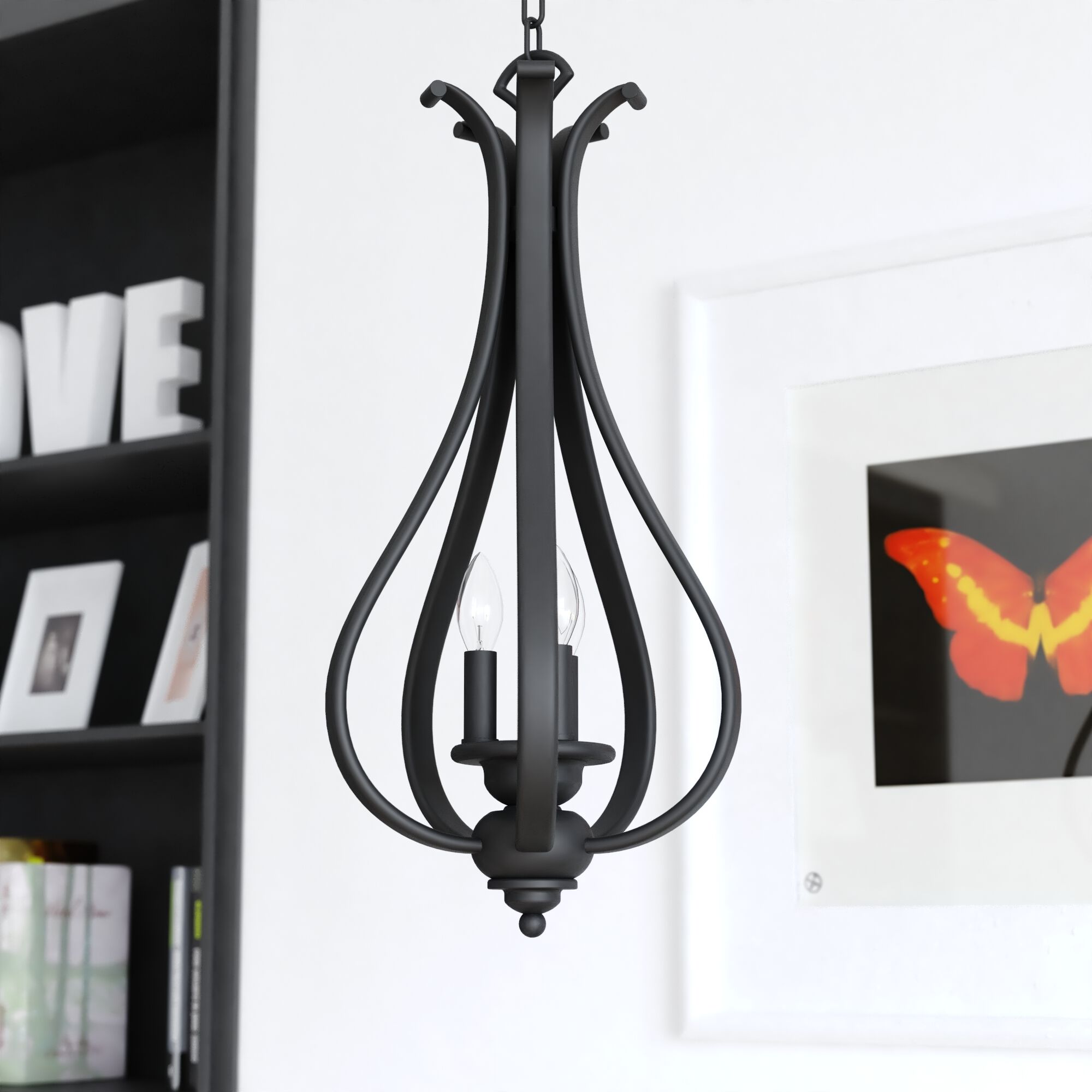 Monrovia LED 11.25 inch Oil Rubbed Bronze Pendant Ceiling Light