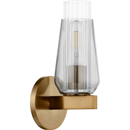 Rex 1 Light 4.75 inch Patina Brass Wall Sconce Wall Light