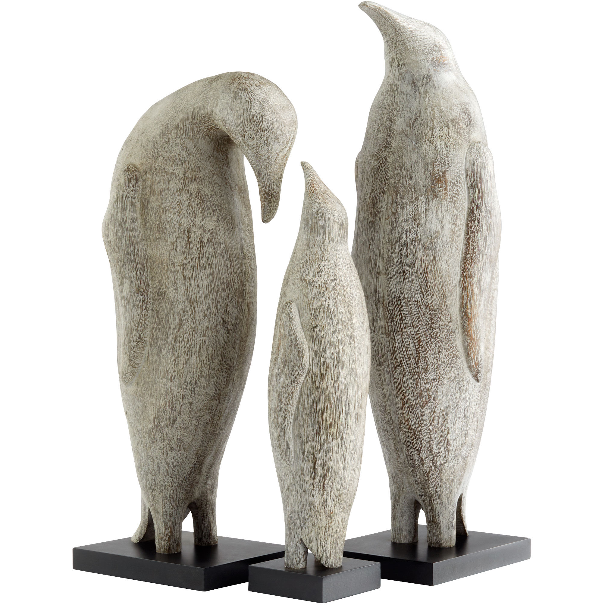Penguin 19.5 X 6.5 inch Sculpture, Medium