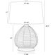 Juliette 26.5 inch 150.00 watt Flint Luster and Antique Brass Table Lamp Portable Light