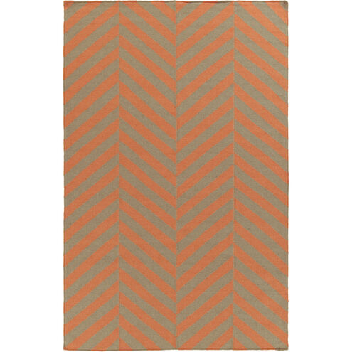 Frontier 66 X 42 inch Bright Orange, Camel Rug