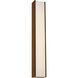 Kelly Wearstler Satori LED 4.5 inch Natural Walnut ADA Boxed Sconce Wall Light