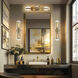 Elora 4 Light 28 inch Legacy Brass Vanity Light Wall Light