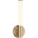 Connor LED 5 inch Brass Vanity Light Wall Light