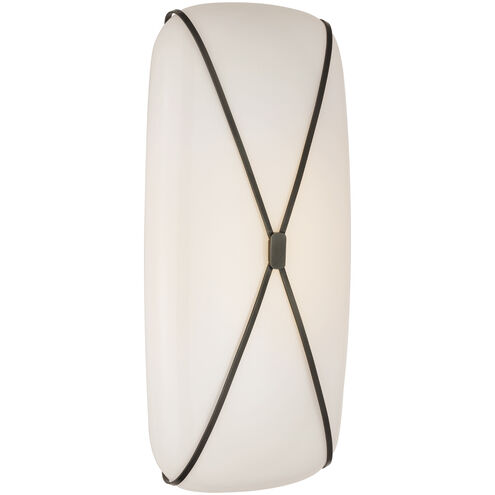 Champalimaud Fondant LED 11.25 inch Gun Metal Linear Bath Sconce Wall Light