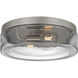 Rhett LED 12 inch Brushed Nickel Flush Mount Ceiling Light
