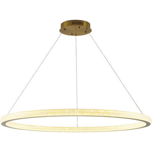 Canada LED 43 inch Sand Gold LED Chandelier Ceiling Light
