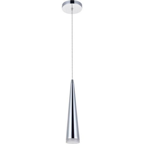 Fantasia LED 4.72 inch Chrome Pendant Ceiling Light