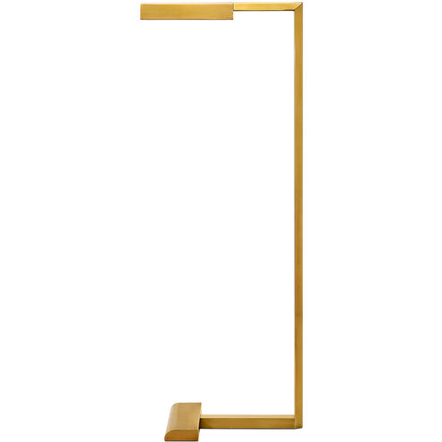 Sean Lavin Dessau 38 inch 10.4 watt Natural Brass Floor Lamp Portable Light, Integrated LED