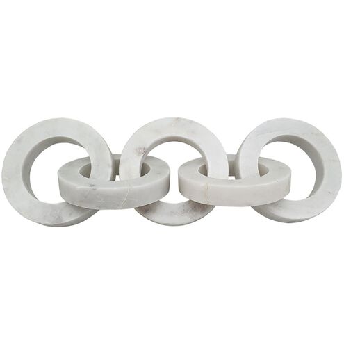 Anita White Marble Chain