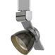 Signature 1 Light Brushed Steel Track Head Ceiling Light