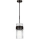 C&M by Chapman & Myers Geneva 1 Light 7 inch Aged Iron Pendant Ceiling Light