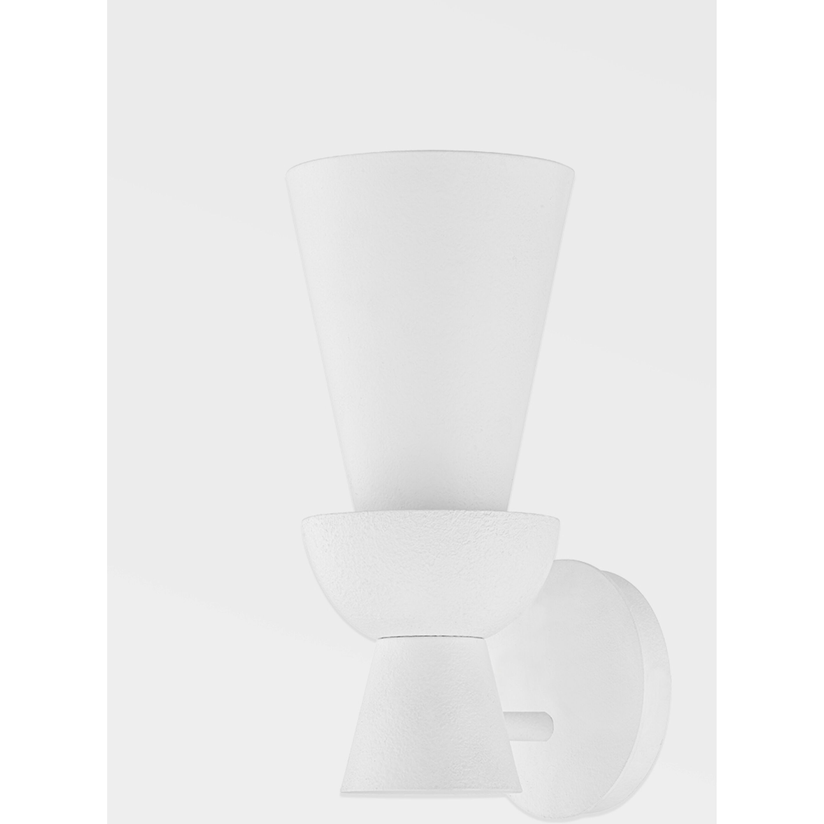 Florence 1 Light 6 inch Gesso White Wall Sconce Wall Light