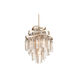 Chimera 3 Light 12.75 inch Warm Silver Leaf Pendant Ceiling Light in 18.25