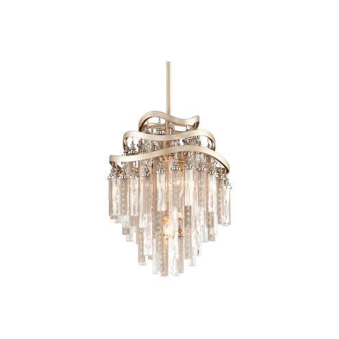 Chimera 3 Light 12.75 inch Warm Silver Leaf Pendant Ceiling Light in 18.25
