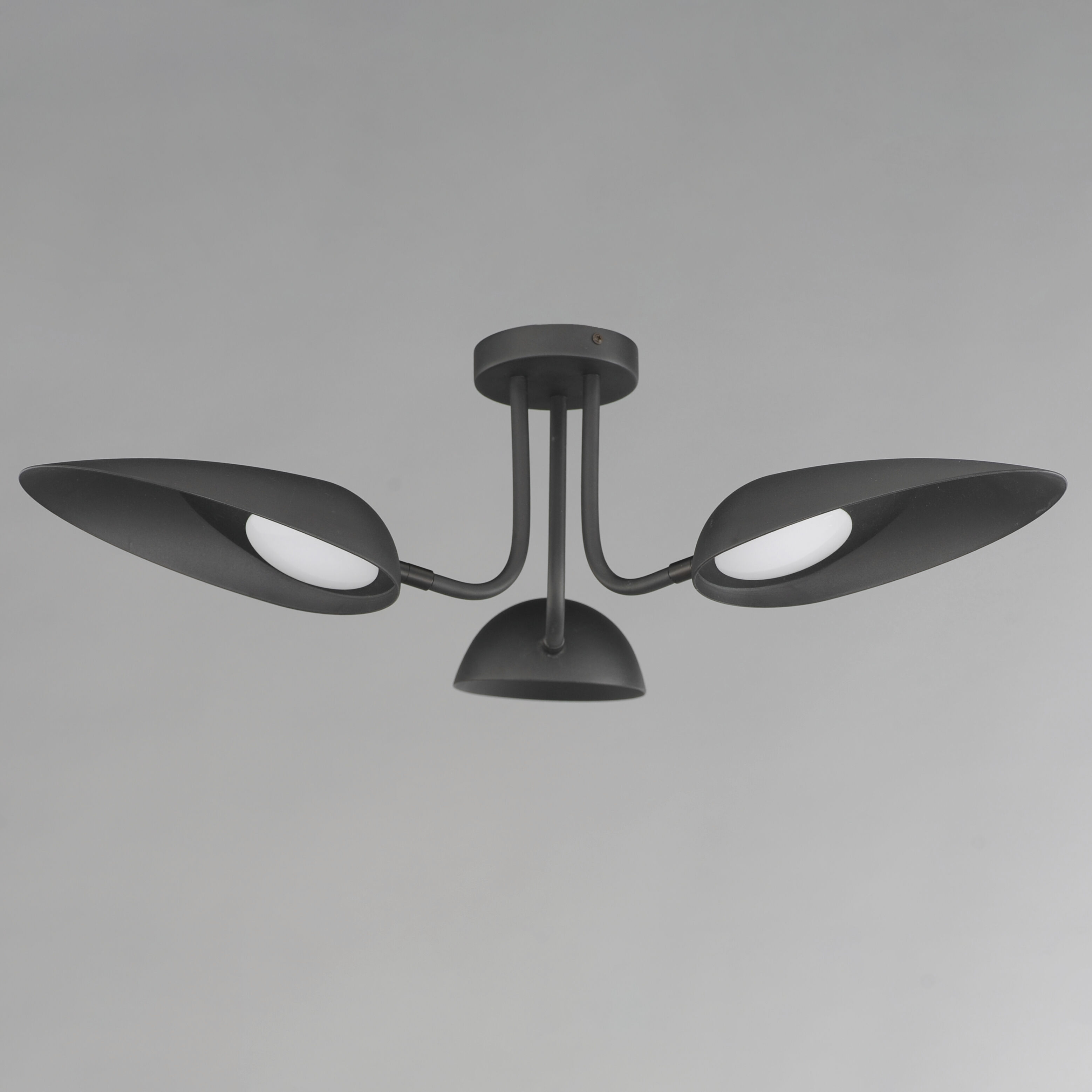 Marsh LED 32 inch Black Flush Mount Ceiling Light