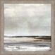 Tywyn Gray and Beige and White and Black Framed Art