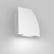 Endurance LED 7 inch Architectural White Outdoor Wall Light in 5000K, 19