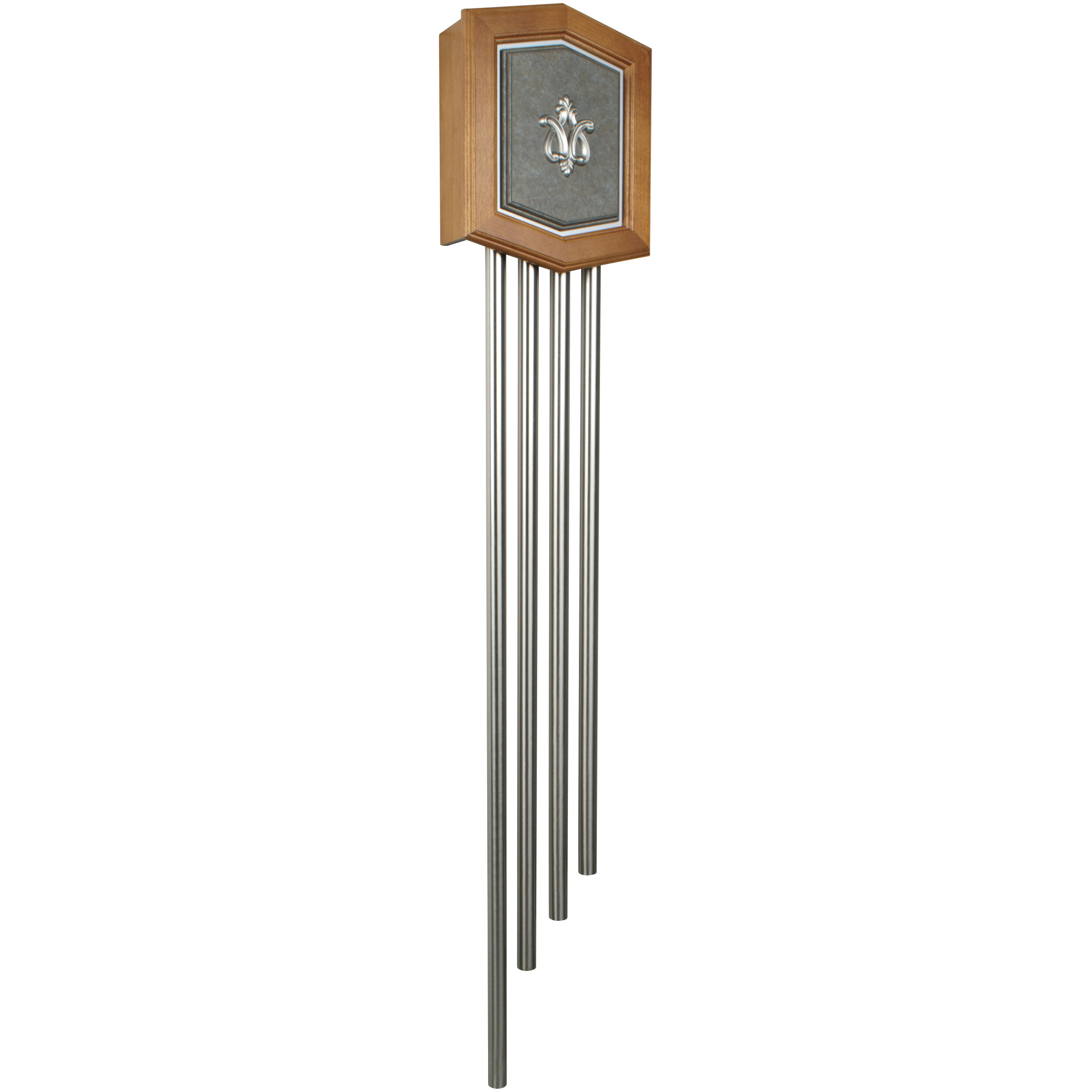 Craftmade C4-PW Westminster Pewter Chime, 4 Tube Long