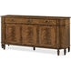 Sloane 78.5 X 22 inch Edwardian Brown Buffet, Wooden, 3-Door