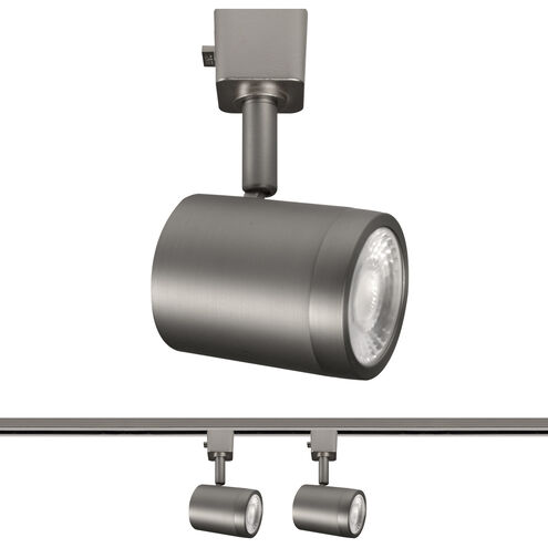 Charge 1 Light 120 Brushed Nickel Track Head Ceiling Light