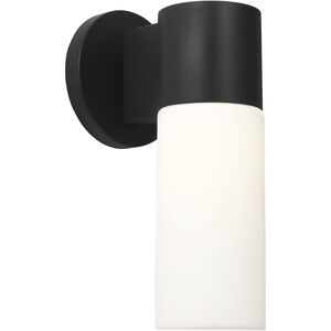 Barbara Barry Focal LED 16.25 inch Textured Black Outdoor Sconce