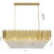 Canada LED 12.3 inch Gold Chandelier Ceiling Light