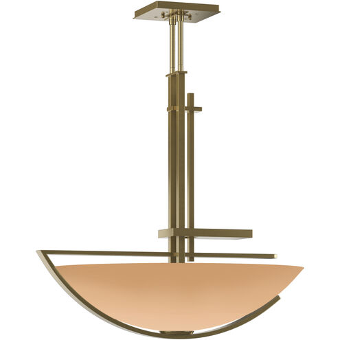 Ondrian 3 Light 26 inch Modern Brass Pendant Ceiling Light in Sand