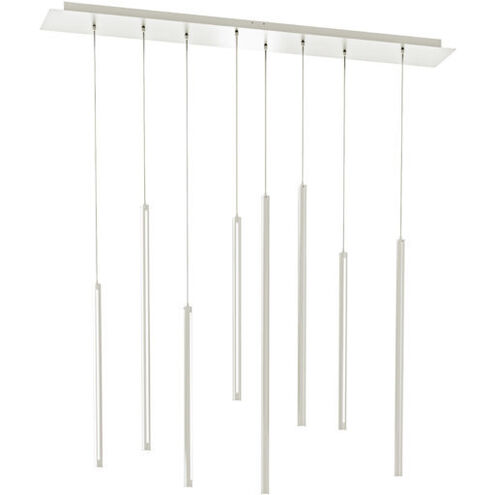 Linea LED 2 inch White Pendant Ceiling Light, Cylinder Cluster