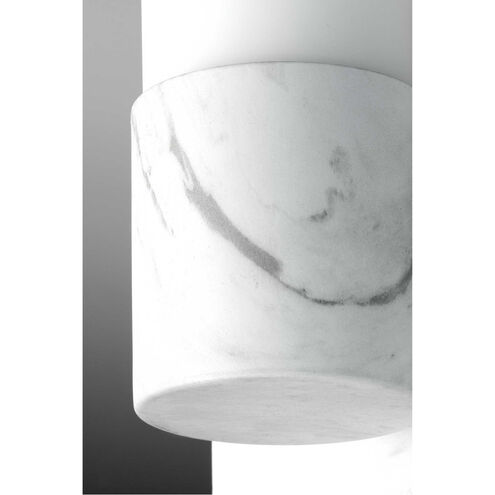 Blanco LED LED 4.75 inch Faux White Marble ADA Wall Bracket Wall Light