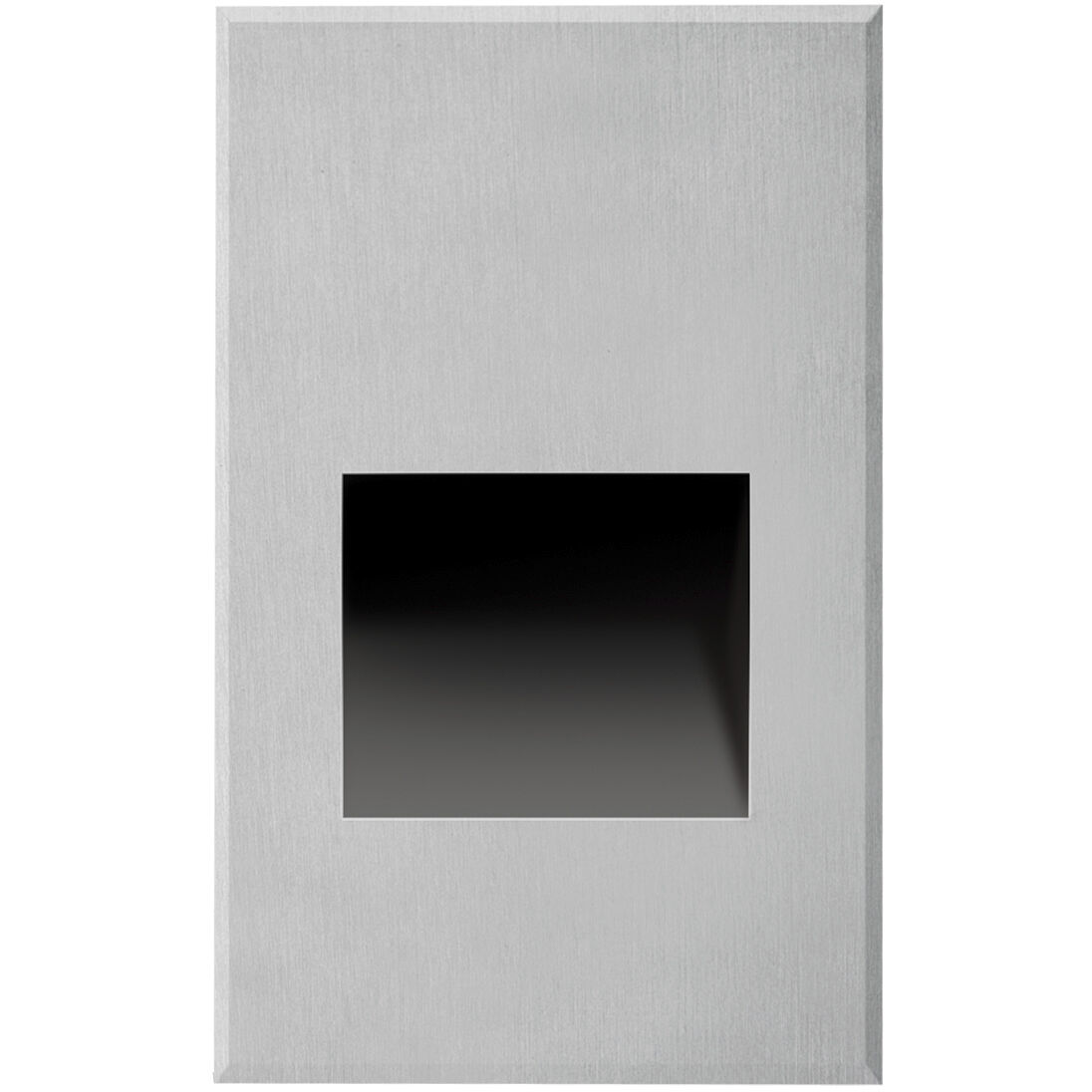 Sonic LED 5 inch Brushed Nickel Exterior Wall/Step Light
