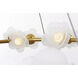 Barbara Barry Petaluma LED 34.5 inch Soft Lacquered Brass Ring Chandelier Ceiling Light